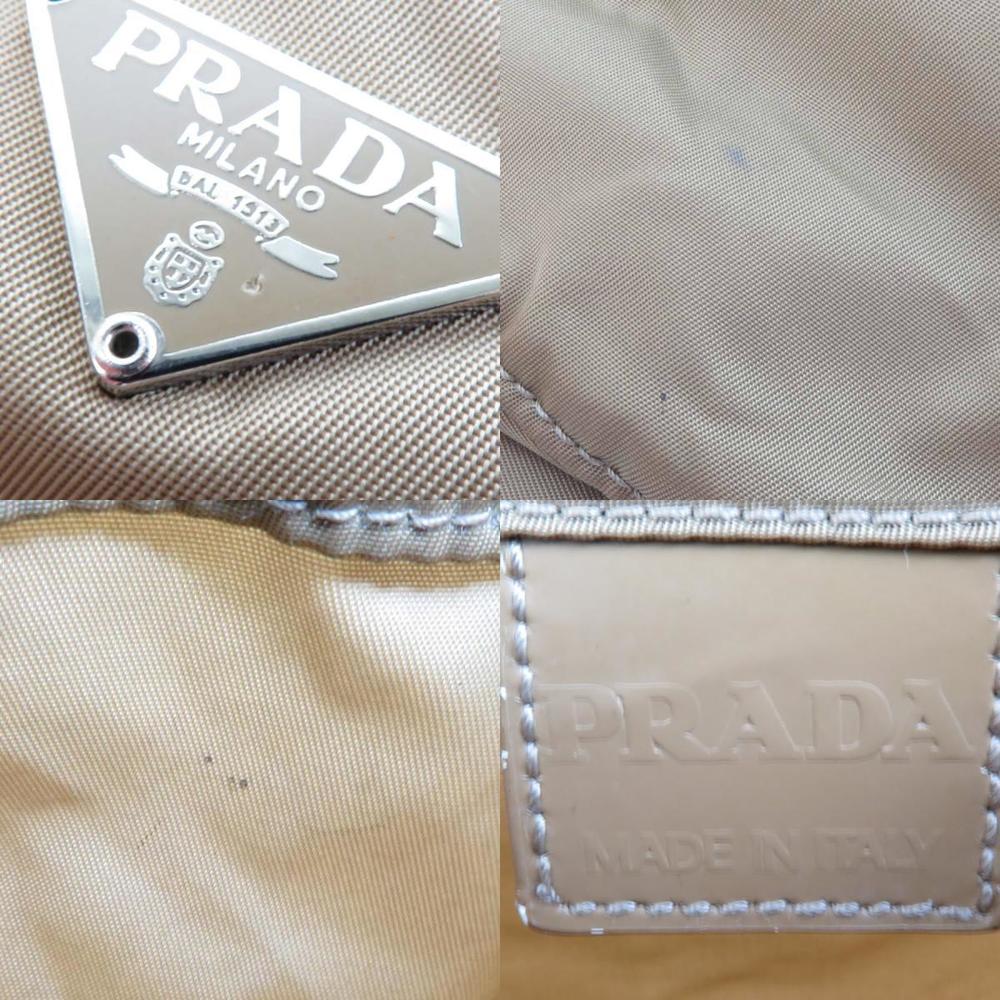 Prada Pouch Multi Case Tan Nylon - image 5
